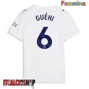 Manchester City Marc Guehi #6 Terza Maglia Femmina 2026-27 Manica Corta